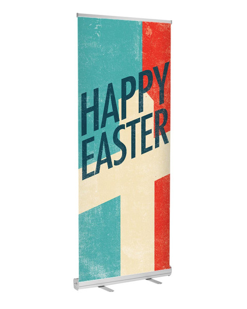 retractable indoor banner Easter