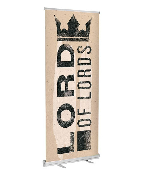 retractable indoor banner easter