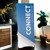 x-stand with banner 31.5x79