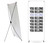 x-stand with banner 31.5x79