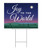 Joy to the World Christmas Yard Sign