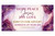 Hope Peace Joy Love Advent outdoor banner