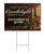 Candlelight Service Christmas Yard Sign