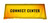 Connect Center Halftone table throw: bright yellow with orange halftone dots