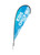 Teardrop Flag Kids Clouds Check-In