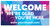 Welcome - Outdoor Banner - Style 19