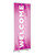 retractable indoor banner welcome