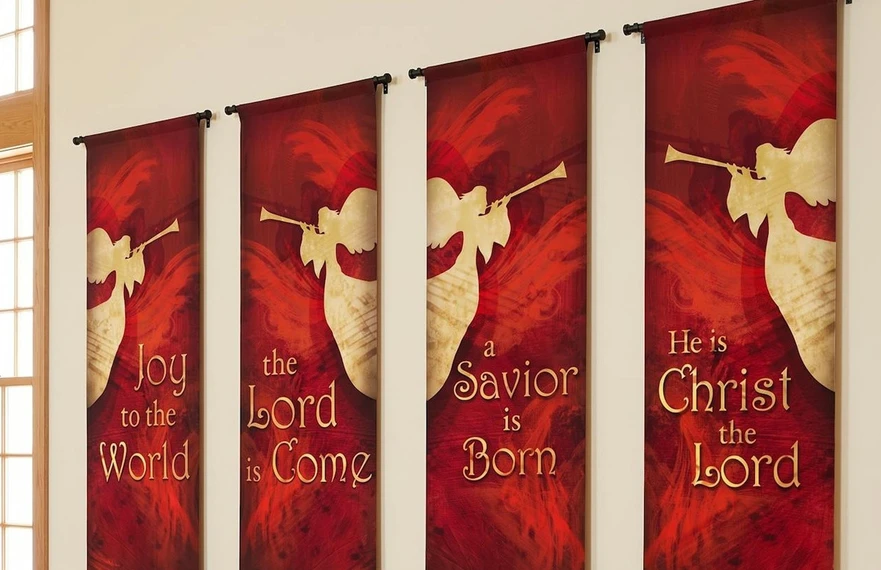 Christmas Sanctuary Banner Sets