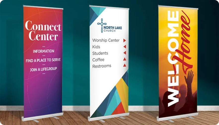 Retractable Roll-Up Banners