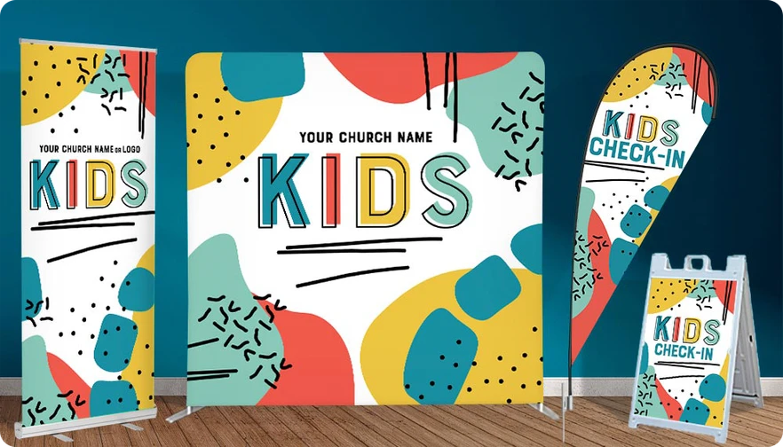 Kids Ministry Banners