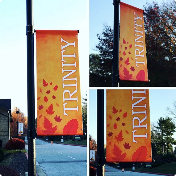 Fall & Thanksgiving Light Pole Banners