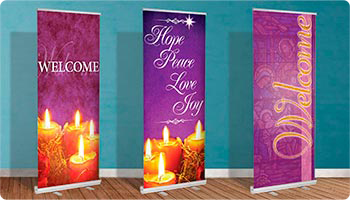 Advent Retractable Banners