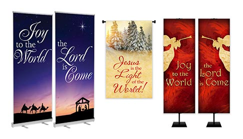 merry christmas christian banner