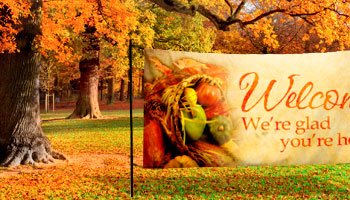 Fall Harvest Outdoor Vinyl