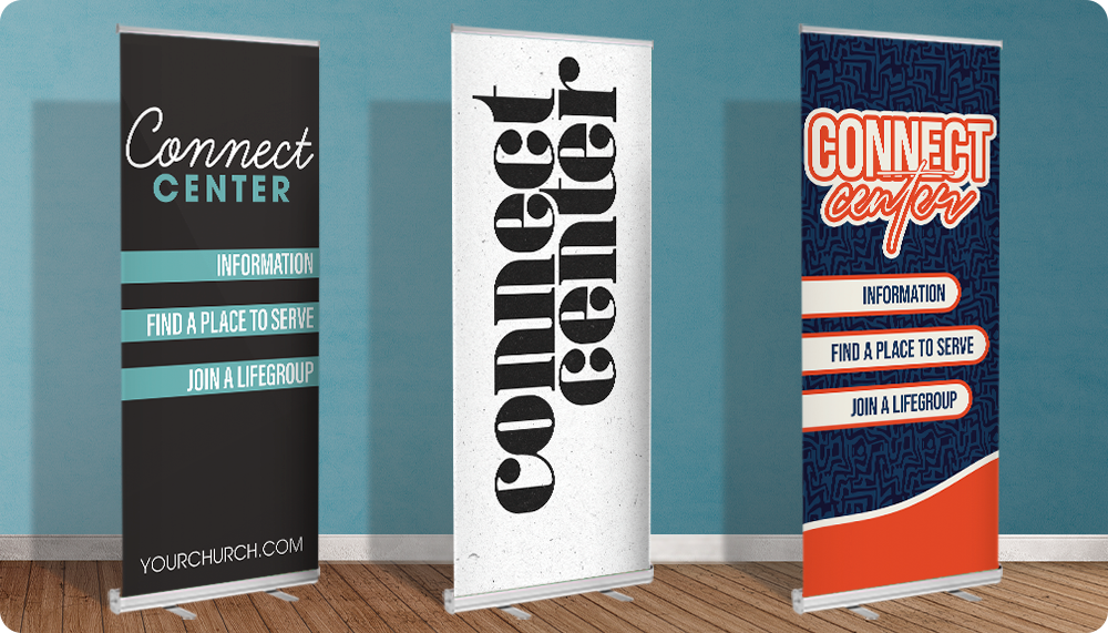 Connection Retractable Banners
