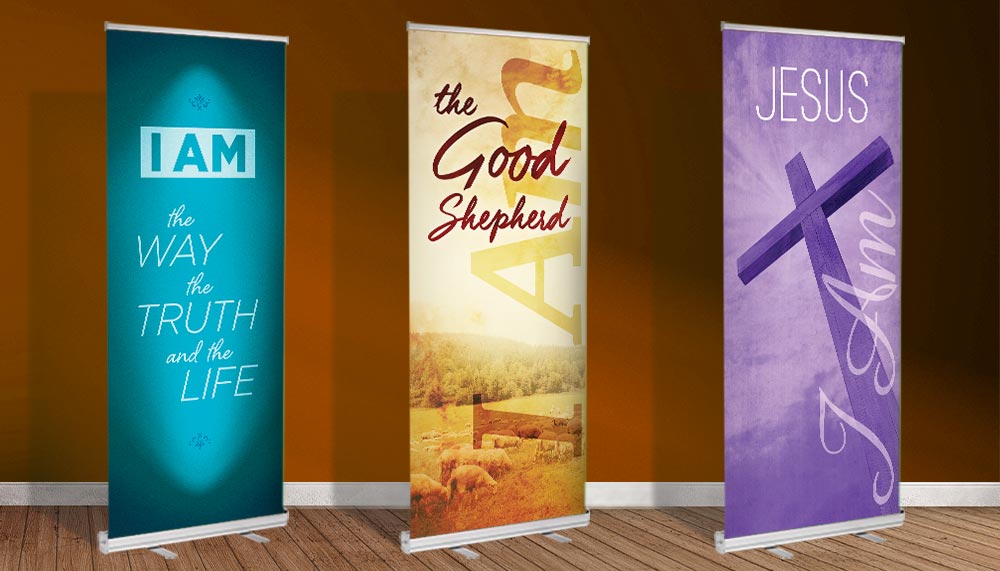 I AM Retractable Banners