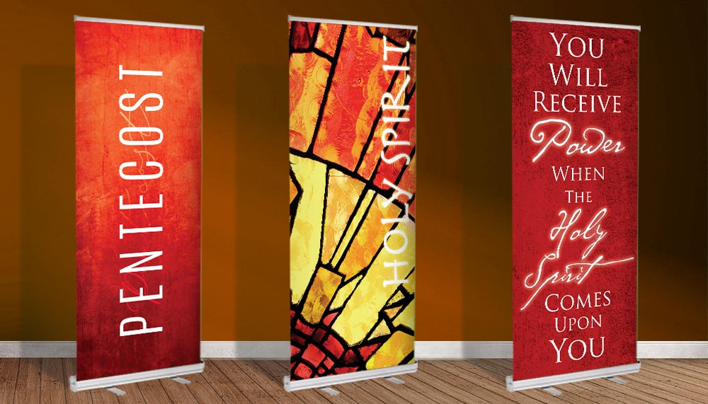 Pentecost Retractable Banners