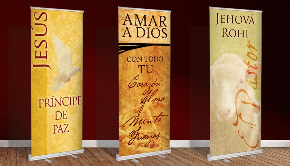 Spanish Retractable Banners