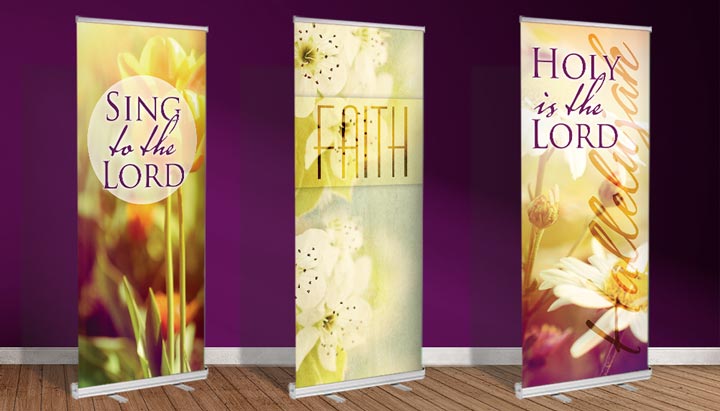 Worship Retractable Banners