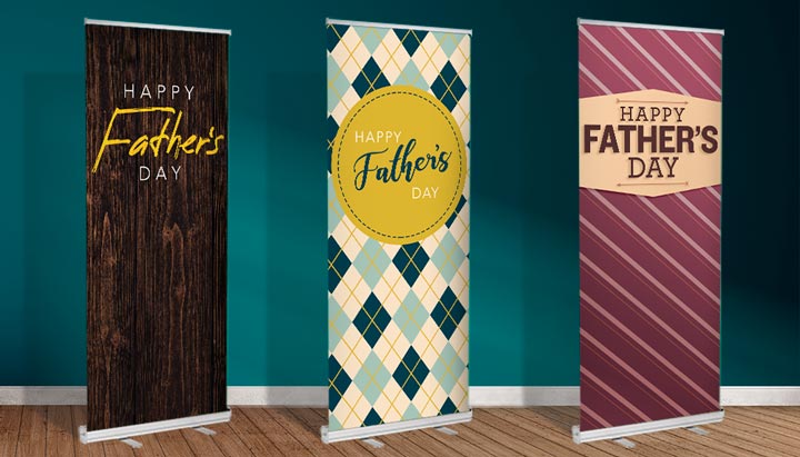 Father's Day Retractable Banners