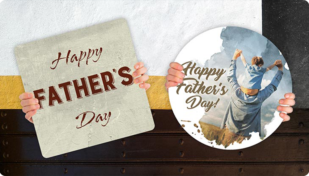 Father's Day Handheld Signs