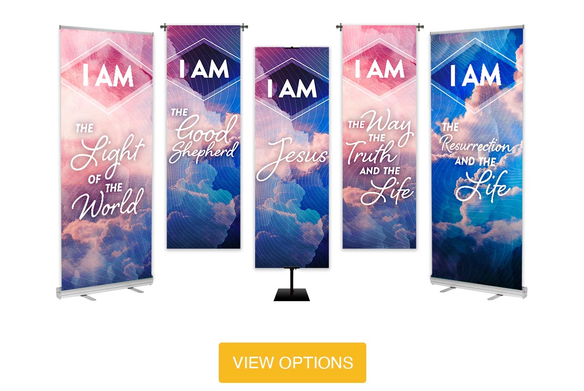 "I Am" Banner Series 80