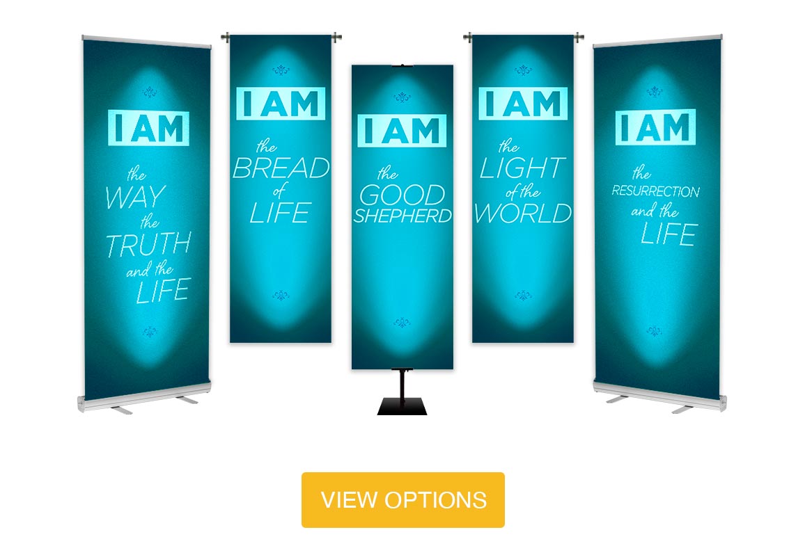 "I Am" Banner Series 90