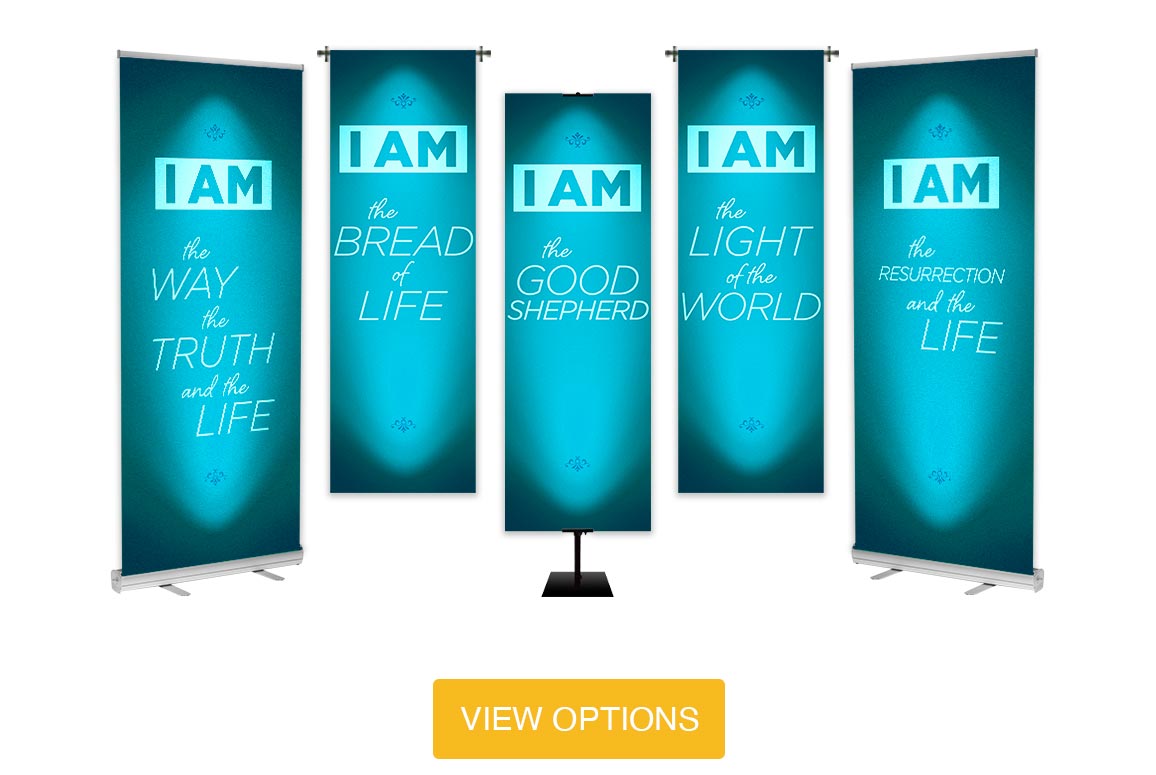 "I Am" Banner Series 90