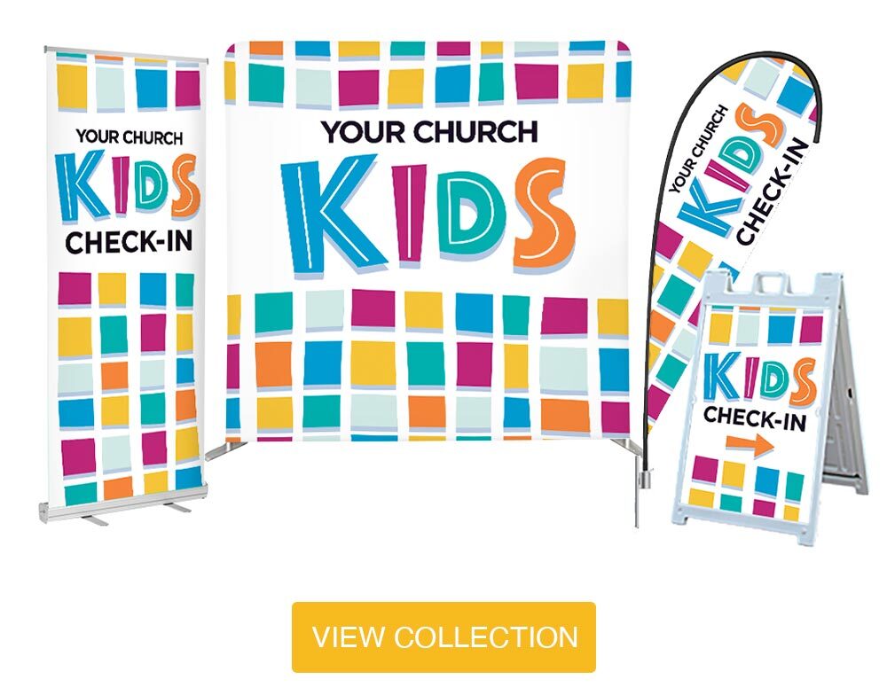 Kids Collection - Multicolor Squares