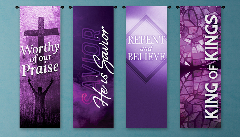 Lent Banner Sets