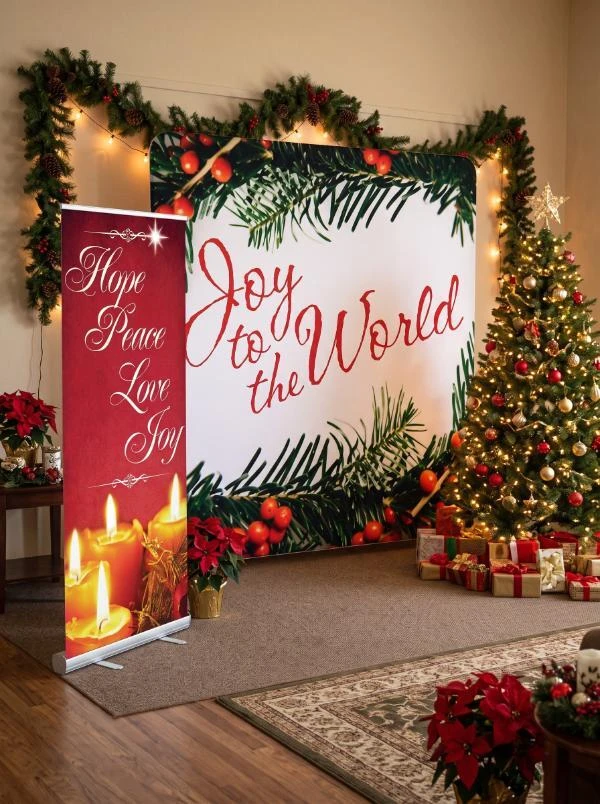 church banners navigation image block
