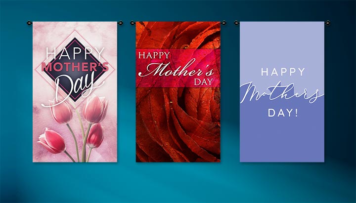 Mother's Day Indoor Banners