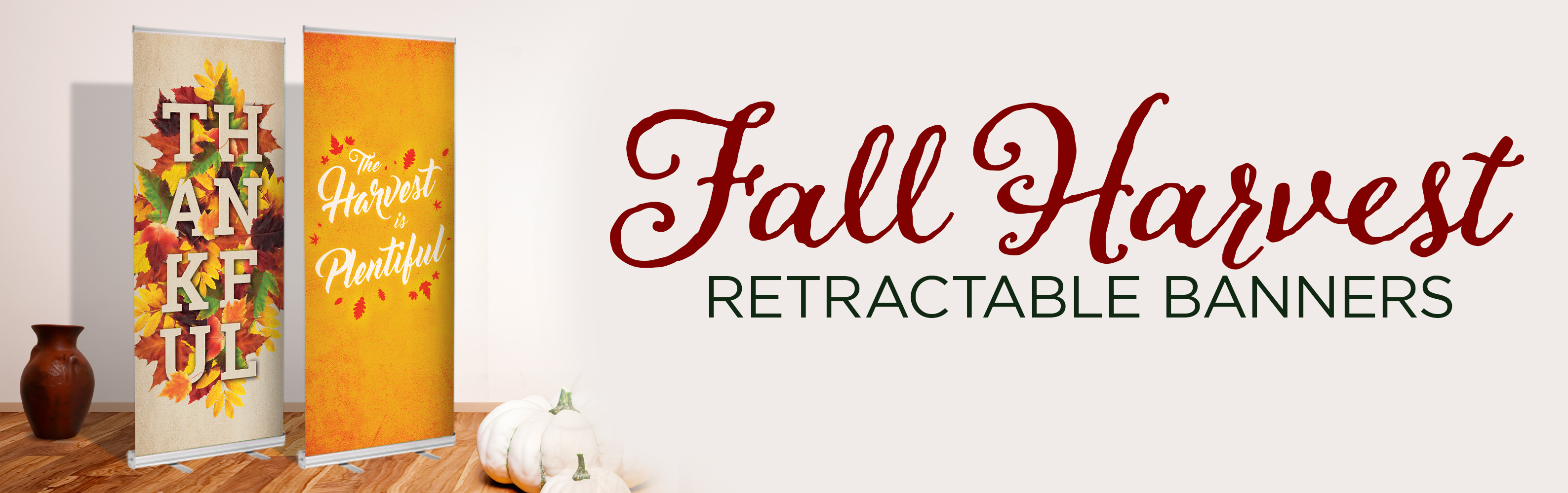 Fall Retractable Banners