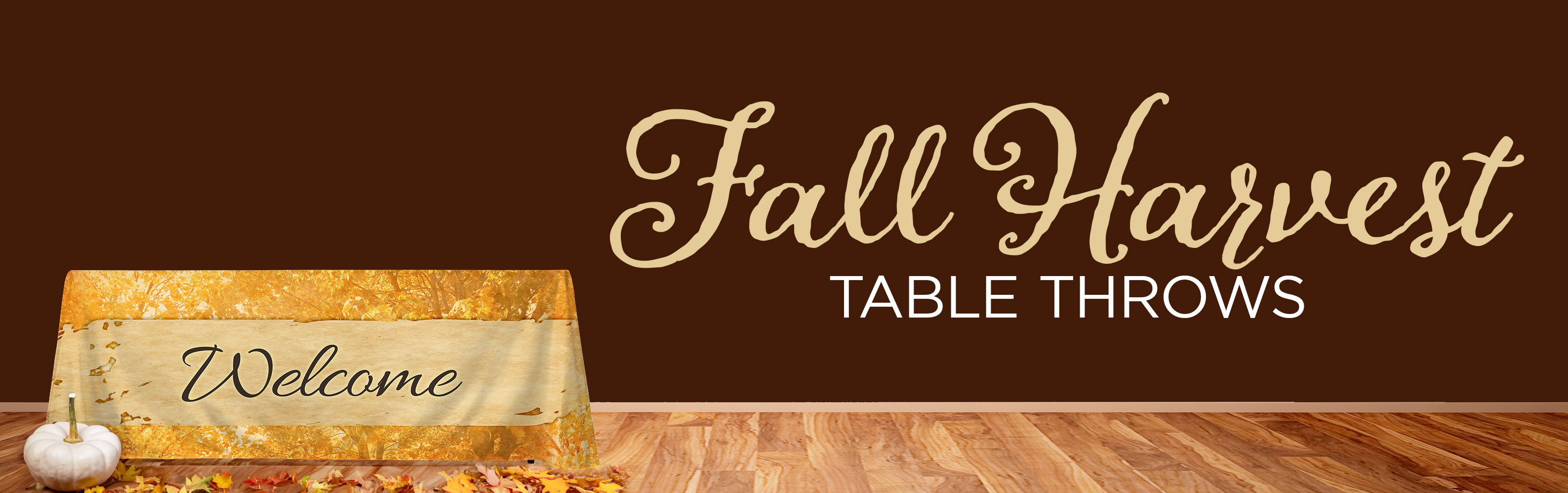 Fall Harvest Table Throws