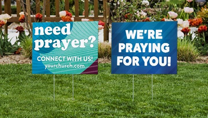 Prayer & Outreach Yard Signs