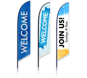 Church Banners Feather Flags