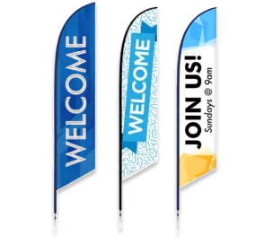 Church Banners Feather Flags