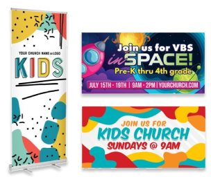 Church Banners Kids Ministry