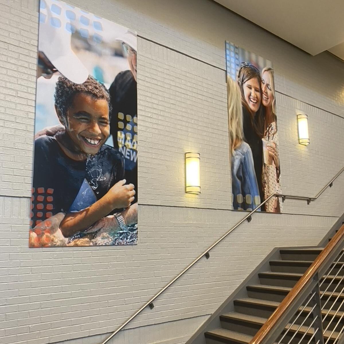 SEG Wall Mount Fabric Display