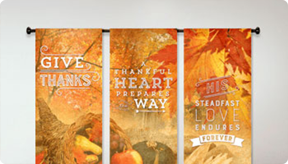 Thanksgiving Indoor Banners