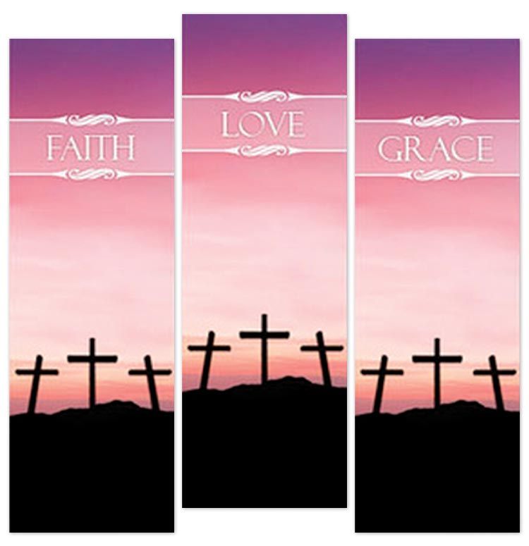 easter banner religious