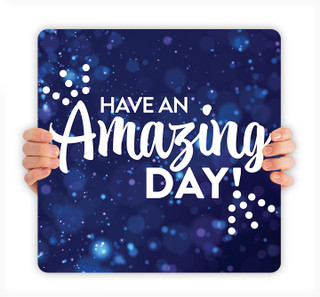 Amazing Day - Handheld Sign - NHH010 - ChurchBanners.com