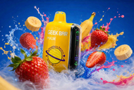 Geek Bar Strawberry Banana Flavor Review – Sweet Berry Notes Meet Creamy Banana Flavor