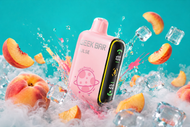 Geek Bar Juicy Peach Ice Flavor Review: Juicy Peach Meets Arctic Coolness