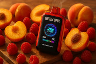 The Irresistible Charm of Peach Raspberry Geek Bar: A Flavor Explosion You Can't Miss