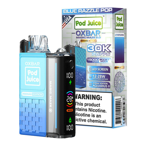 OXBAR x Pod Juice 30K Magic Maze 2