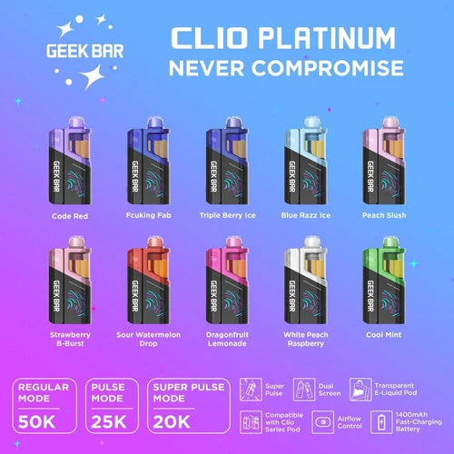 Geek Bar CLIO Platinum 50K Kit