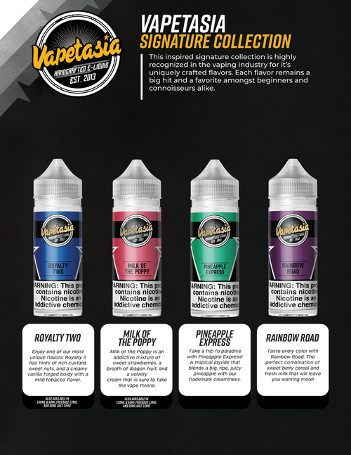 Vapetasia E-Liquid 100ml