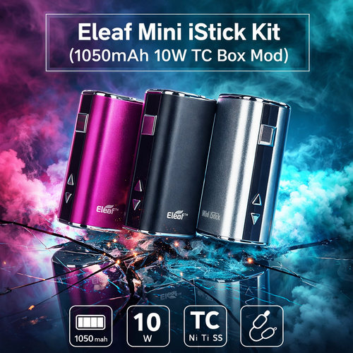 Eleaf Mini iStick Kit (1050mAh 10W TC Box Mod)