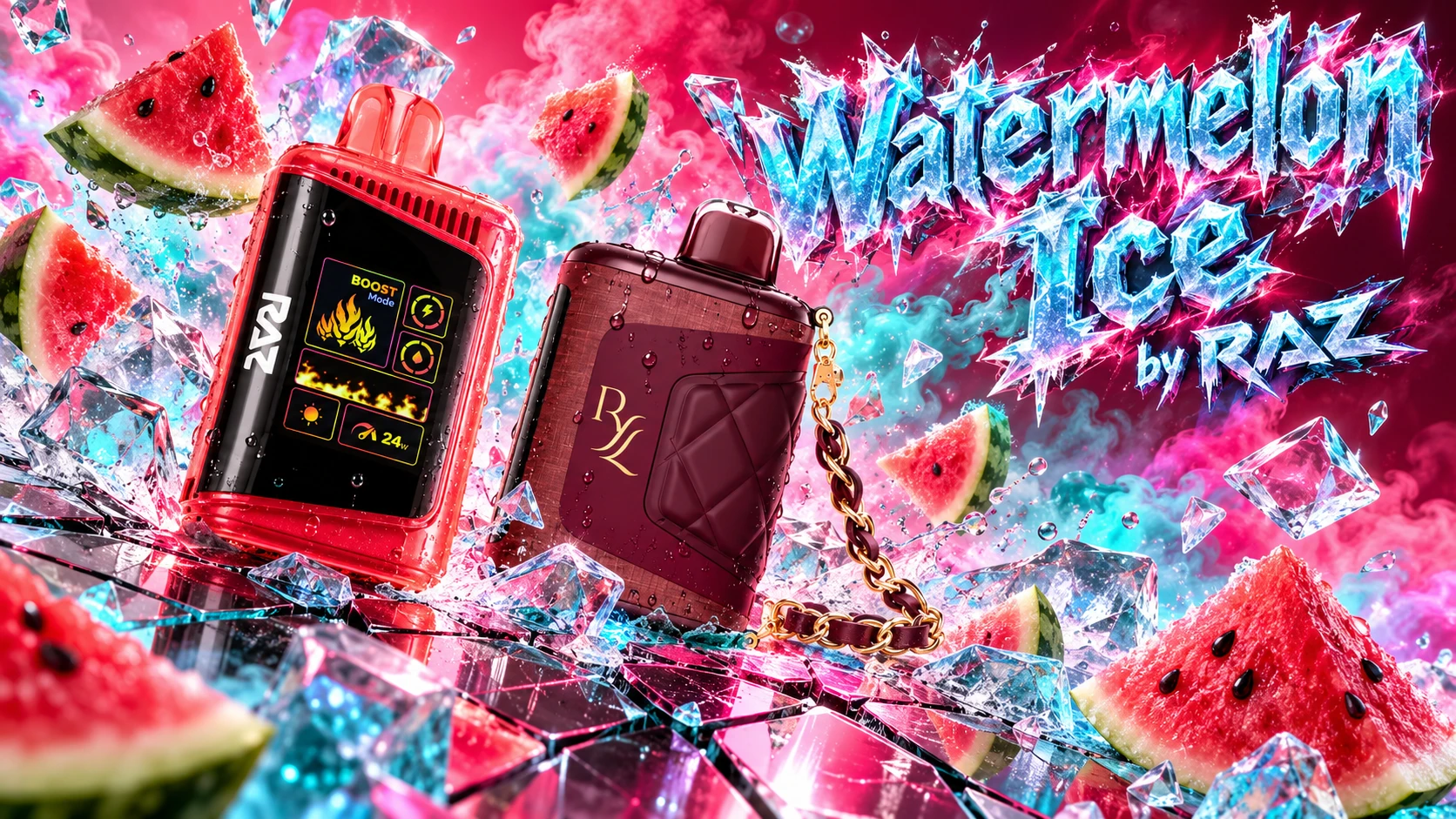 Watermelon Ice by RAZ: The Frozen King of Disposable Vapes
